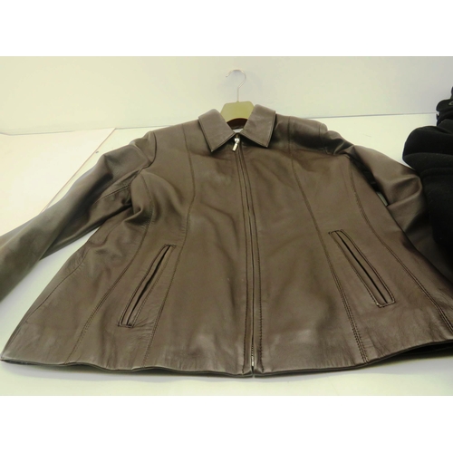 139 - FOUR WINTER COATS INCLUDES 1970'S SHEEPSKIN AND A LEATHER DUFFLE COAT