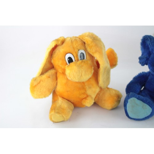 144 - 3 x KODAK KOLORKINS Soft Toys Inc Blue, Orange, Green