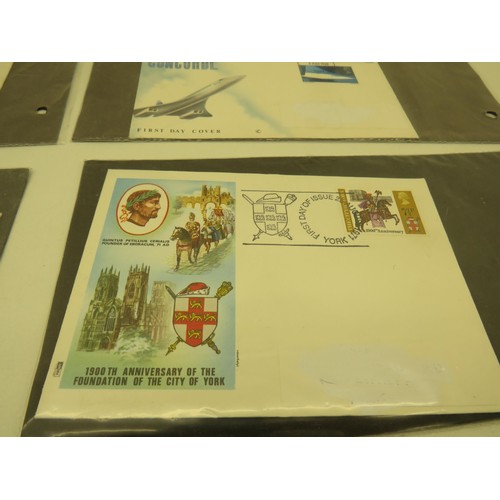 153 - FIRST DAY COVERS INCLUDING 2 x CONCORDE TRADE UNION BRITISH SHIPS x 2 BRITISH LEGION, BRITISH CARS