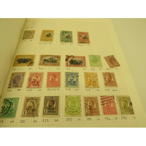 158 - STAMP ALBUM CONTAINING 2000 STAMPS SOME VALUABLE RARE SPECIMENS