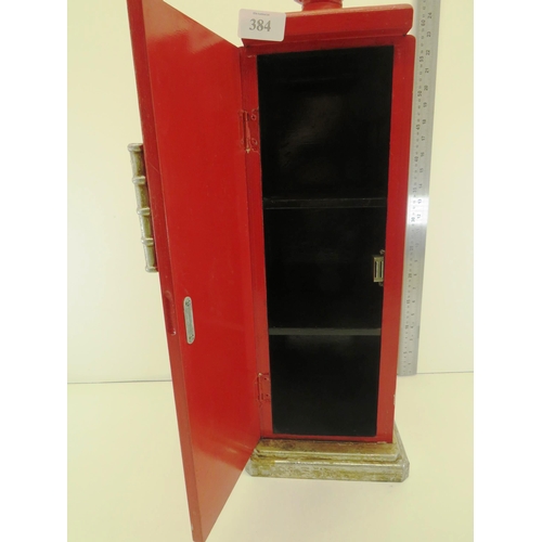 384 - TEAXCO PETROL PUMP CABINET