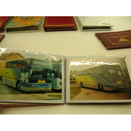 252 - 8 x ALBUMS OF BUS PHOTOGRAPHS