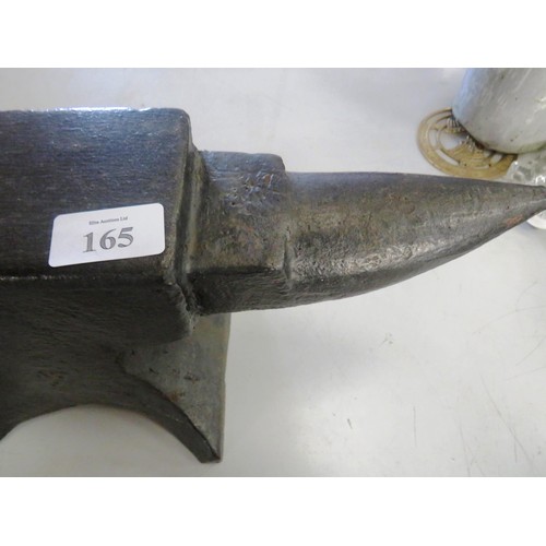 165 - BLACKSMITHS ANVIL