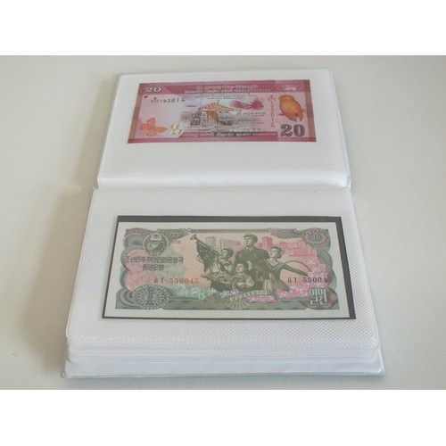 15 - ALBUM FULL OF WORLD BANKNOTES