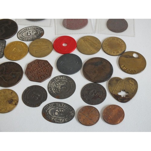 20 - OLD COINS AND TOKENS