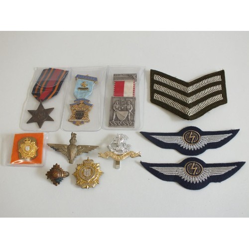 25 - VARIOUS MEDALS AND BADGES