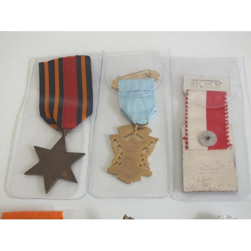 25 - VARIOUS MEDALS AND BADGES