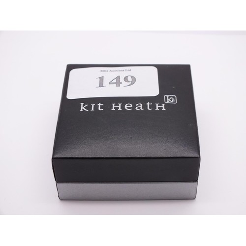 149 - KIT HEATH SILVER NECKLACE IN ORIGINAL BOX