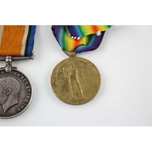 403 - 2 x WW1 Medals Named War L-31775 Cpl P. Hawkins RA, Victory 771 Dvr S. Ellis RA