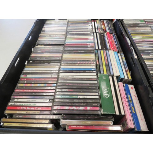 372 - 3 x TRAYS OF CD'S ALBUMS AND BOXSETS OVER 400