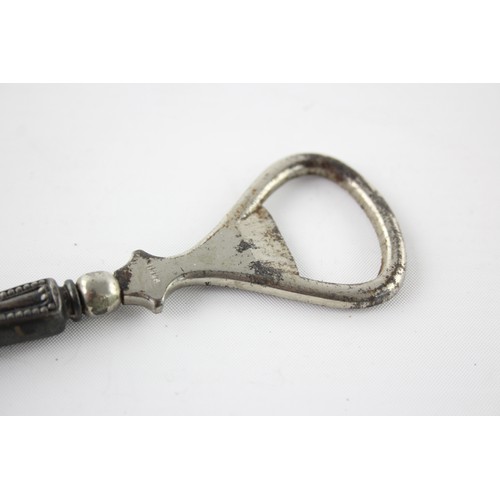 467 - Antique Stamped .925 STERLING SILVER Handled Bottle Opener (42g)