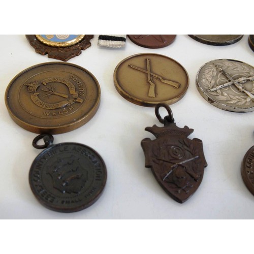 236 - 15 x MILITARY SPORTING RIFLES MEDALS