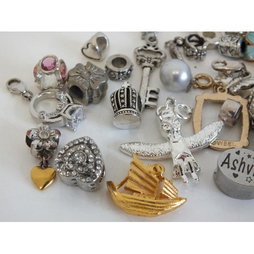 243 - 30 x FASHION CHARMS & PENDANTS