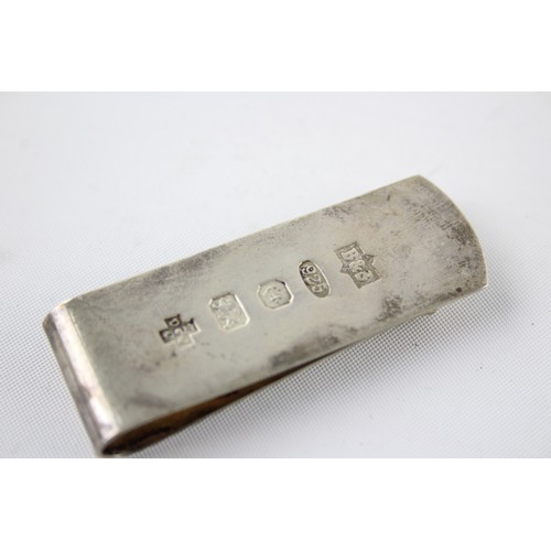 575 - Hallmarked 2000 Birmingham STERLING SILVER Money Clip (15g)