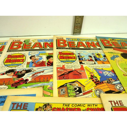 318 - 28x BEANO COMICS FROM 1989