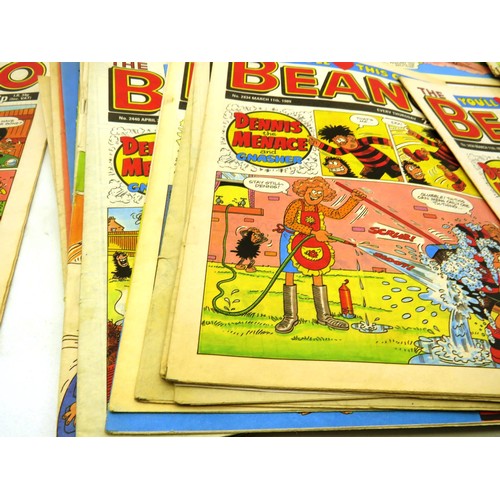 318 - 28x BEANO COMICS FROM 1989