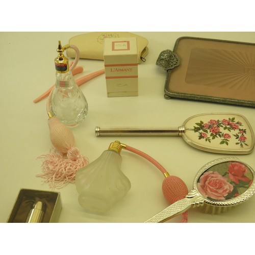 461 - 20 x Assorted LADIES VANITY Inc Coty, Parasol, Perfume Bottles Etc