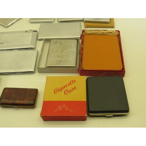 561 - 20 x Assorted TOBACCIANA Cigarette Cases Inc Combination, Boxed etc