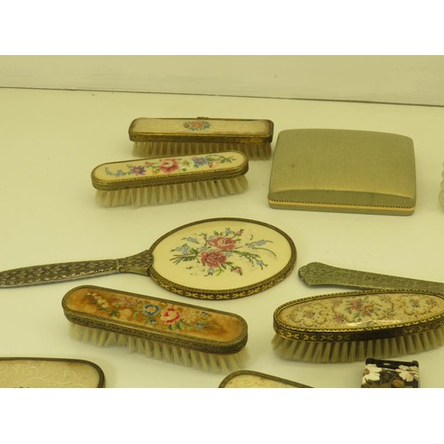 569 - 26 x Assorted LADIES VANITY Inc Hairbrushes, Fans, Hand Mirrors Etc