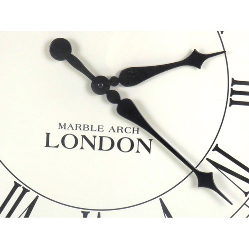 121 - LARGE WALL CLOCK - MARBLE ARCH LONDON