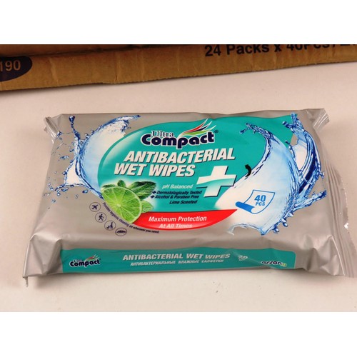 305 - 2 x BOXES OF 24 WET WIPES