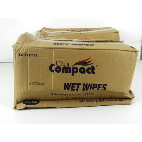 305 - 2 x BOXES OF 24 WET WIPES