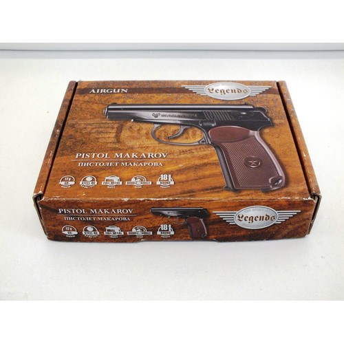 123 - 177 LEGENDS MAITRON AIR SOFT AIRGUN CO2 POWERED FIRES STEEL BB'S 18 SHOT (MAGAZINE MISSING)