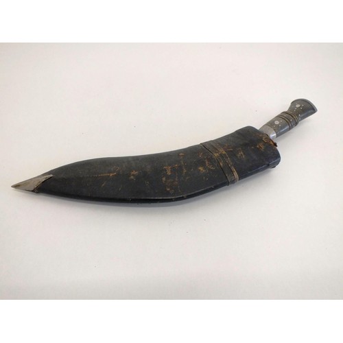 130 - NATIVE GURKHA KUKRI AND SCABBARD