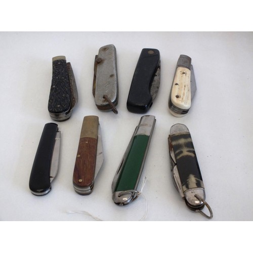 28 - 8 x POCKET KNIVES INCLUDES OF SHEFFIELD