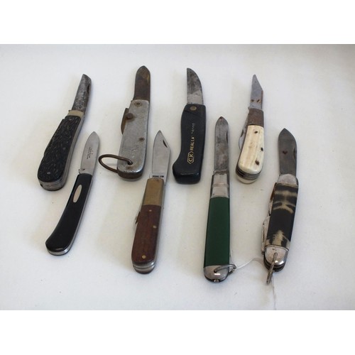 28 - 8 x POCKET KNIVES INCLUDES OF SHEFFIELD