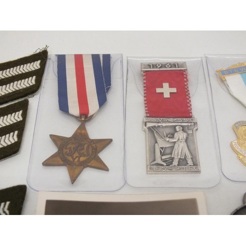 92 - COLLECTION OF MEDALS AND BADGES