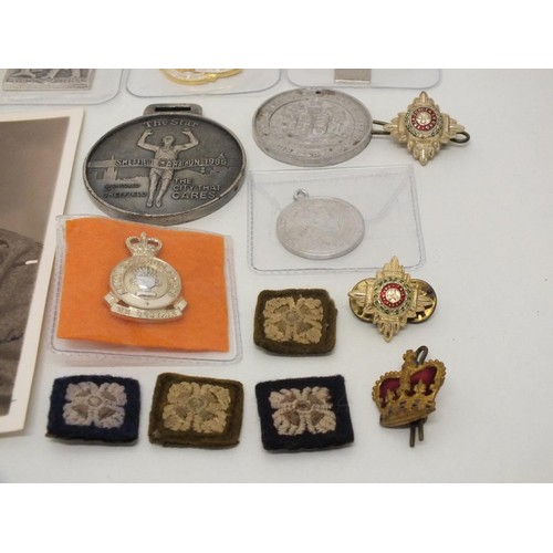 92 - COLLECTION OF MEDALS AND BADGES