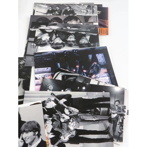 113 - BEATLES ABC CARDS TOGETHER WITH BEATLES WARUS CARD SETS AND POP RELATED POSTCARDS