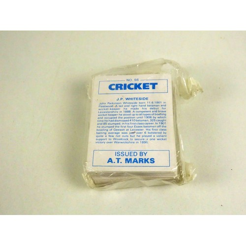 116 - 8 x SETS OF CRICKET COUNTY CARDS, YORKSHIRE, HAMPSHIRE, LETCS ETC