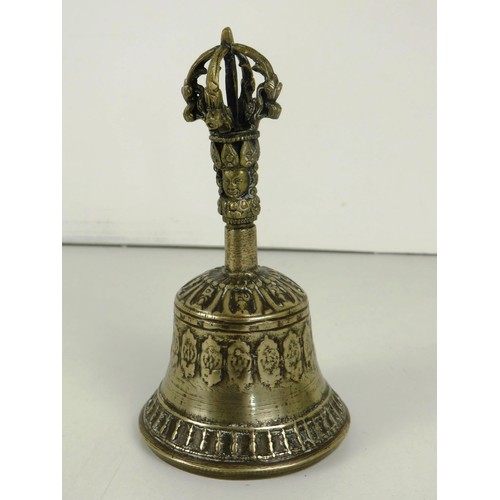 162 - TIBETAN TEMPLE BELL