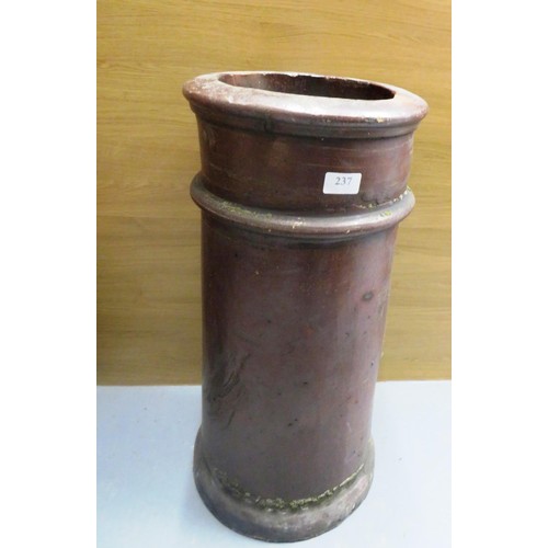 237 - VICTORIAN GLAZED CHIMNEY POT