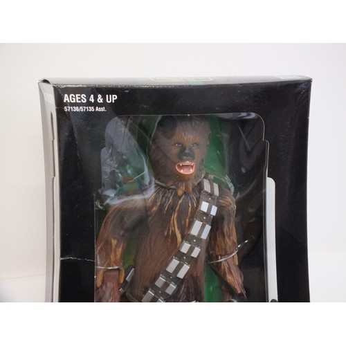 298 - 1998 HASBRO STAR WARS CHEWBACCA 12' FIGURE- THE POWER OF THE FORCE BOXED AS NEW.