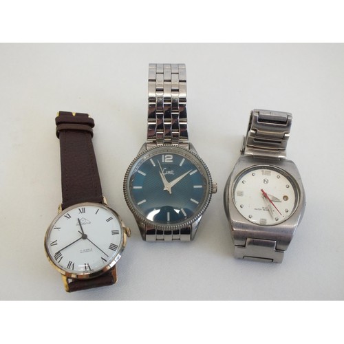 199 - 3 x MENS WATCHES- NEXT, HEMIT AND MONDIANE