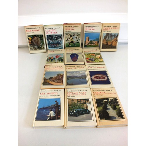 256 - 14 x OBSERVERS BOOKS - No 5, 25, 47, 56, 62, 67, 73, 74, 80, 82, 92, 96