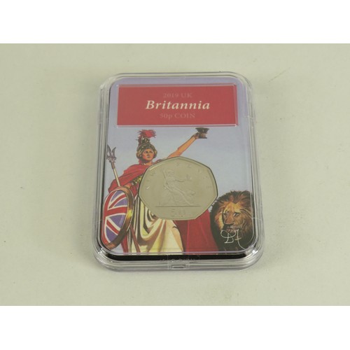 204 - BRITANNIA BOXED COLLECTABLE 2019 50p