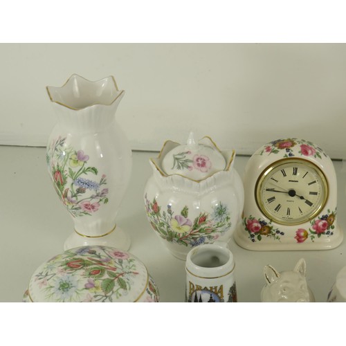 215 - COLLECTION OF AINSLEY CERAMICS