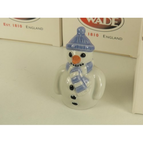 271 - 8 x BOXED WADE MR SNOWFLAKE FIGURES