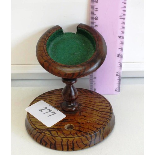 277 - VICTORIAN POCKET WATCH DISPLAY STAND - HEIGHT 9cm