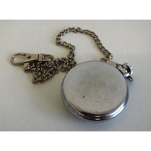 280 - SMITHS POCKET WATCH WITH CHAIN