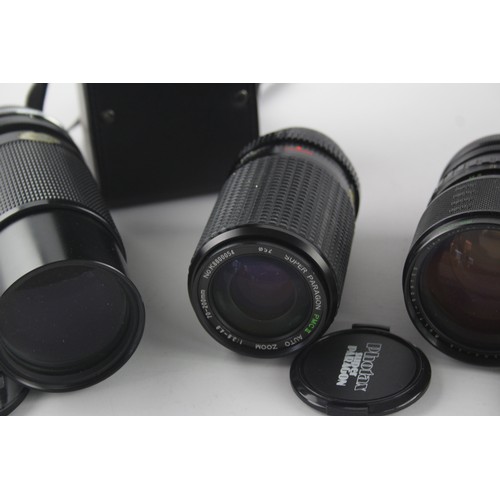 472 - 7 x Assorted CAMERA LENSES Inc. Sigma-XQ, Tamron, Tokina w/ Varied Lens Mounts