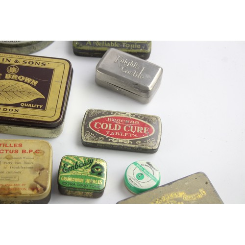 496 - Job Lot Of Assorted Vintage Branded TINS & BOXES Inc OXO, FOSSIL Etc