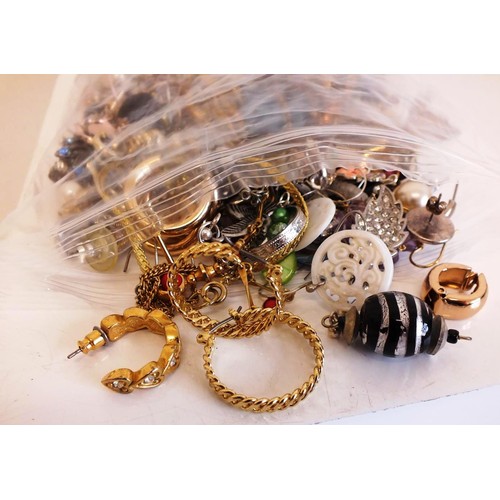 248 - JOBLOT OF ASSORTED EARRINGS - weight 630g