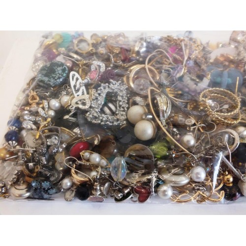 248 - JOBLOT OF ASSORTED EARRINGS - weight 630g