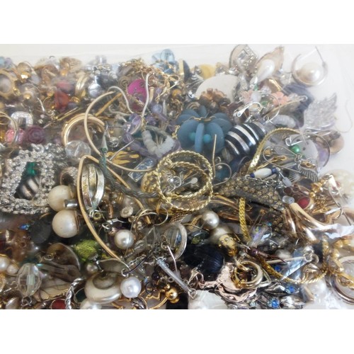 248 - JOBLOT OF ASSORTED EARRINGS - weight 630g