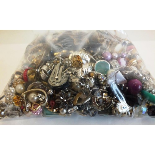 248 - JOBLOT OF ASSORTED EARRINGS - weight 630g